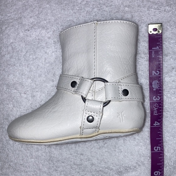 Frye baby harness white boots size 4 - Picture 10 of 11